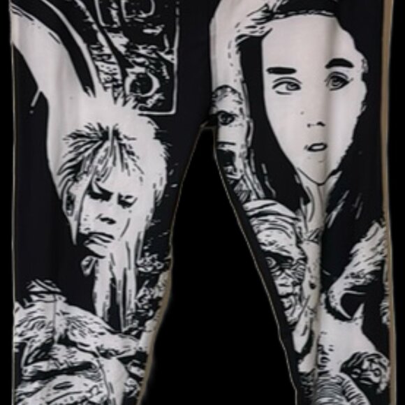 Labyrinth Jareth Sarah Ludo Leggings TC (Tall & Curvy) plus size Leggings - Picture 1 of 3